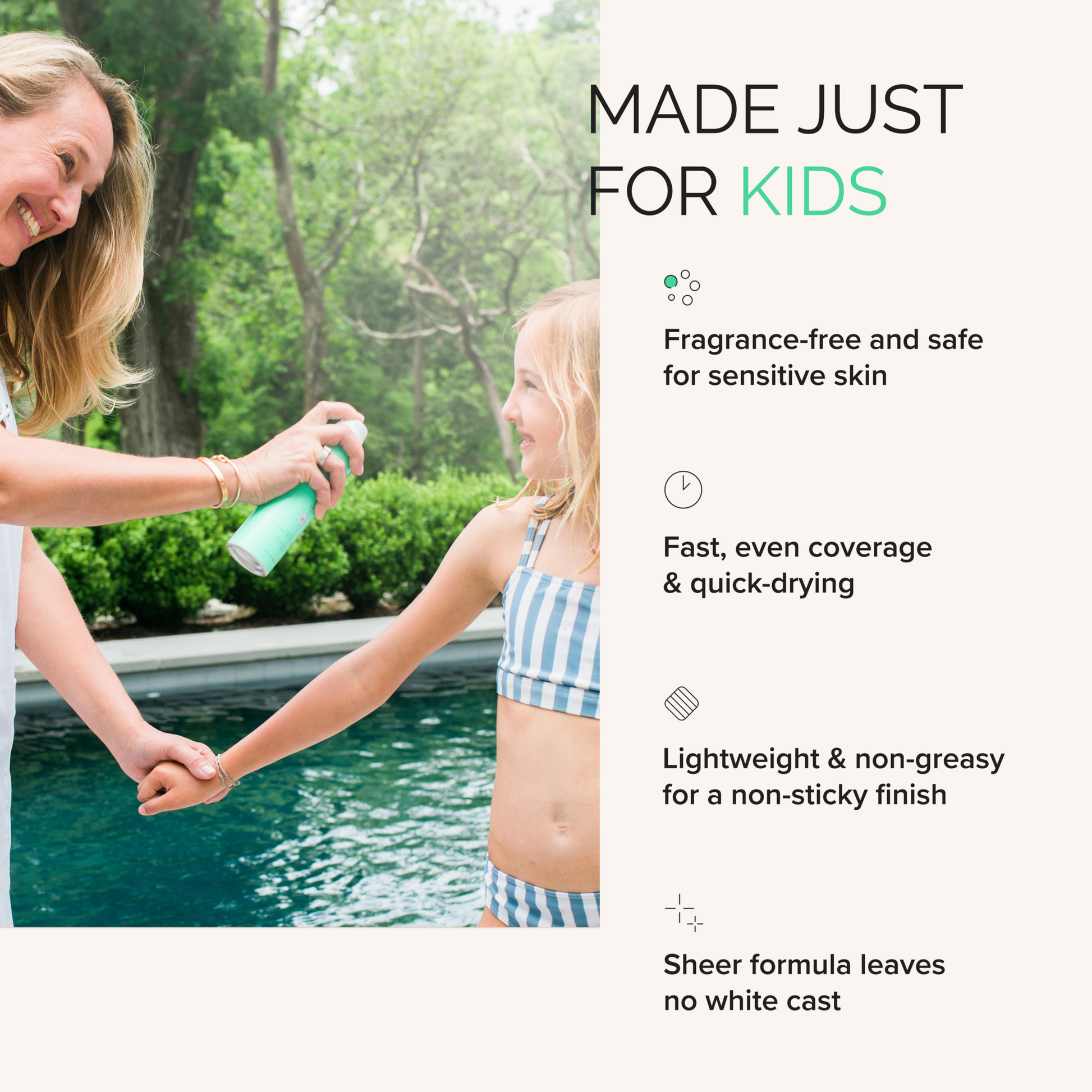 MDSolarSciences KidSpray SPF 40 - DermStreet