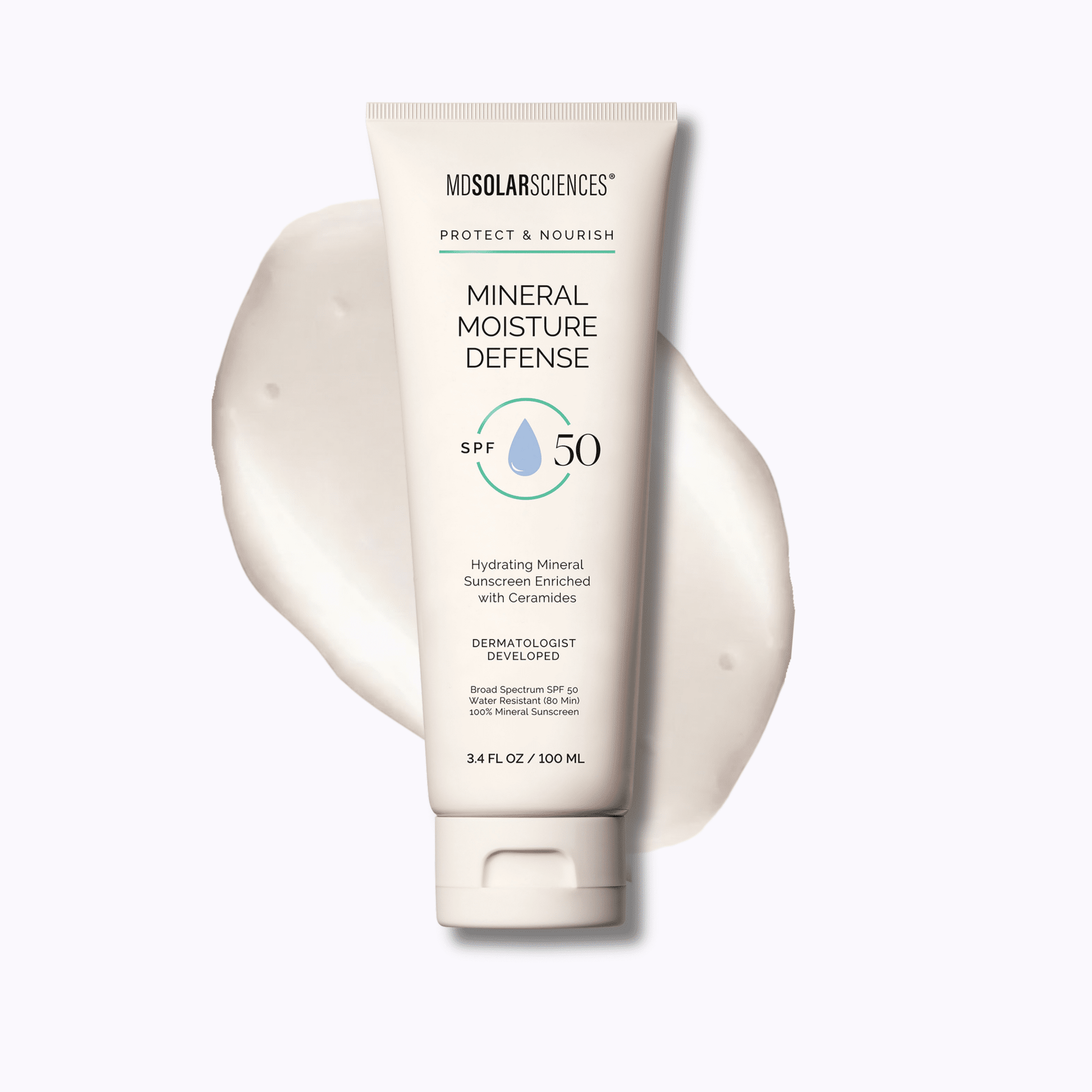 MDSolarSciences Mineral Moisture Defense SPF 50 - DermStreet