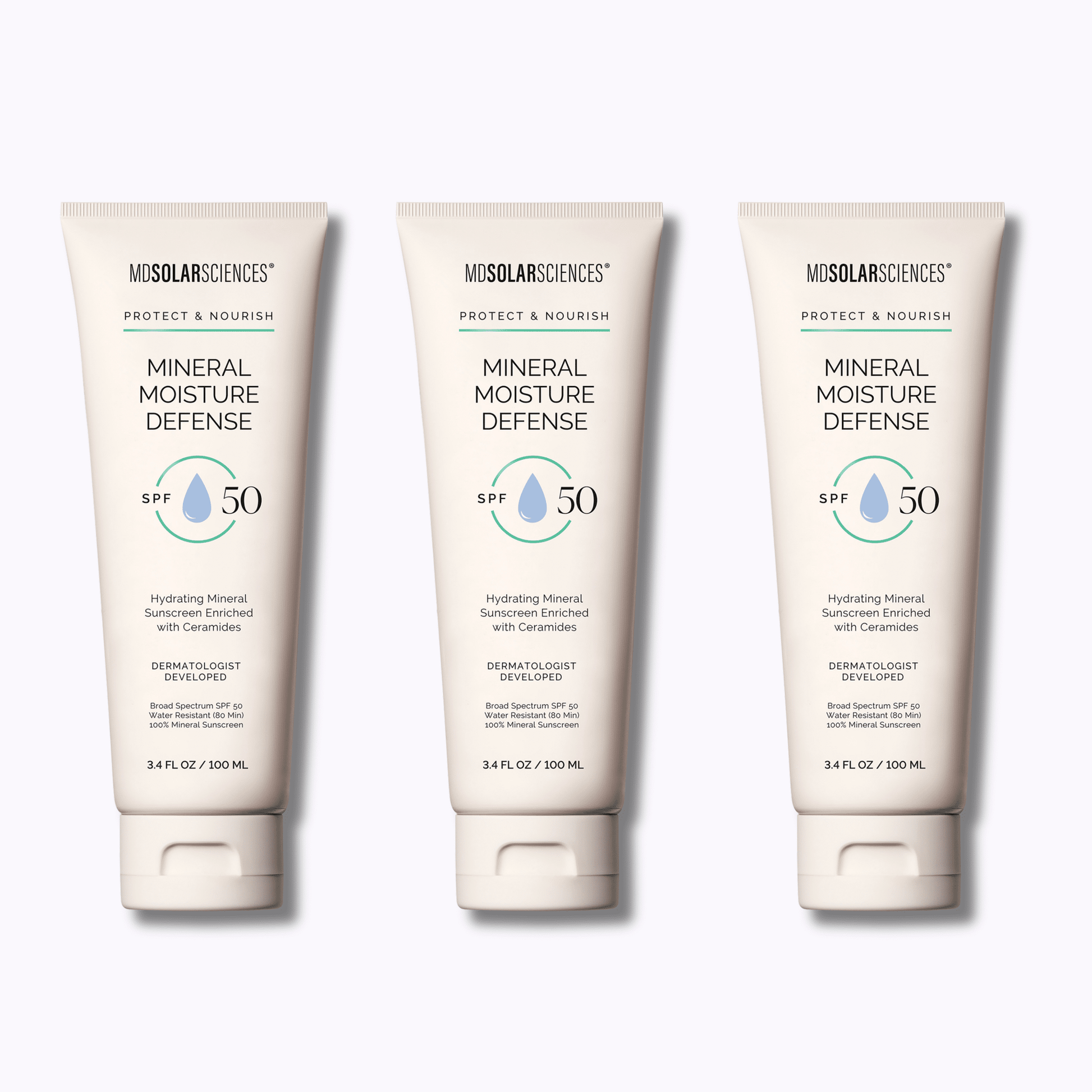 MDSolarSciences Mineral Moisture Defense SPF 50 - DermStreet