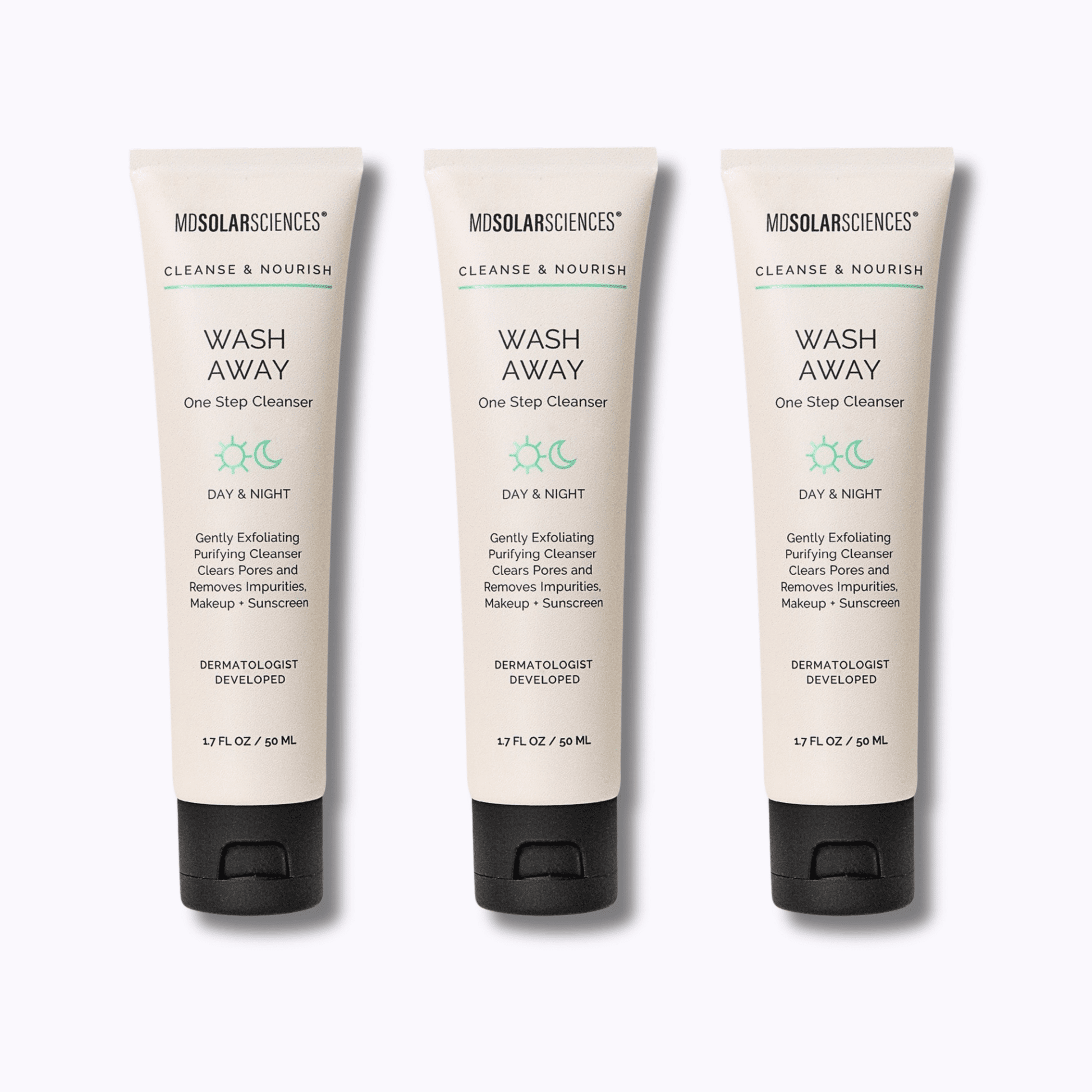 MDSolarSciences Wash Away One Step Cleanser - DermStreet