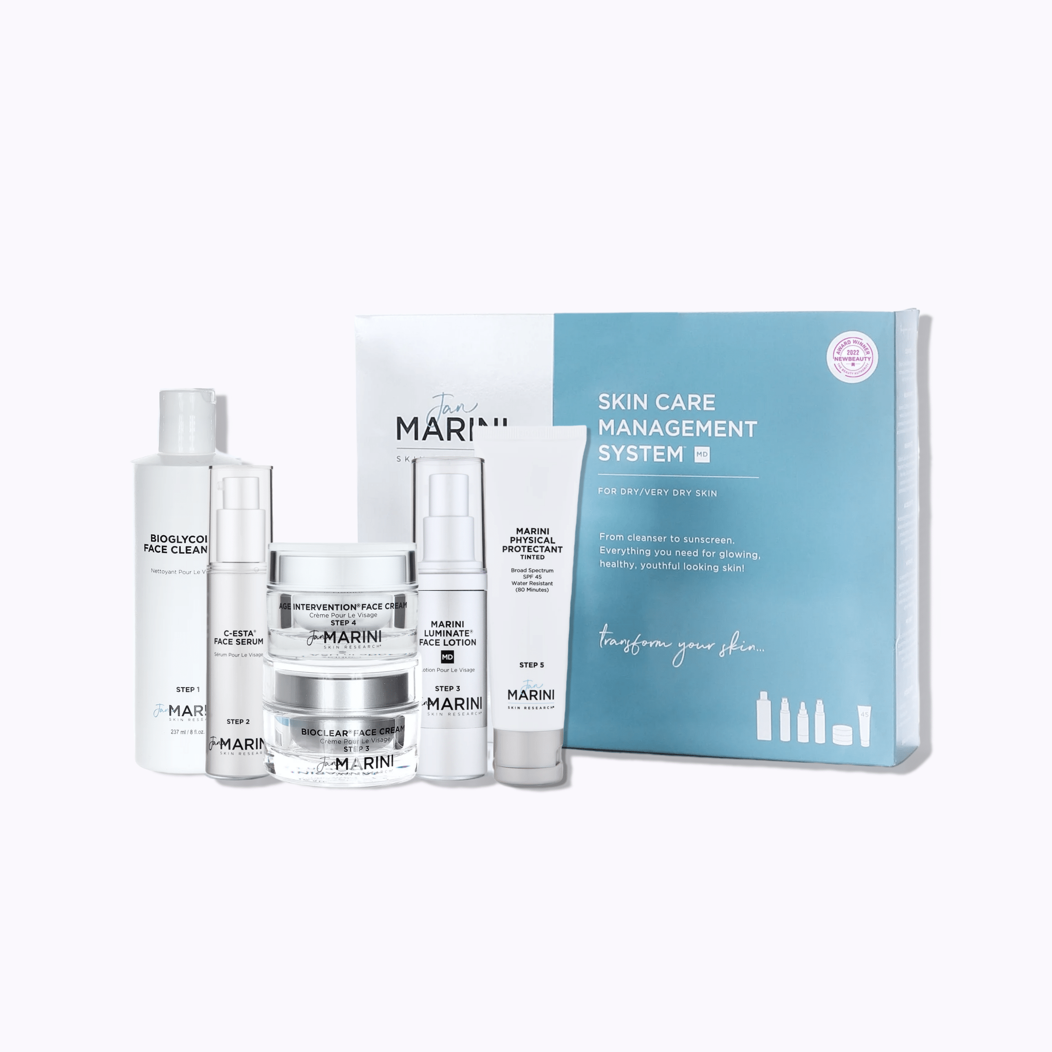 Jan Marini Skin Care Management System - MD Dry - Very Dry w/MPP SPF 45 Tinted - DermStreet