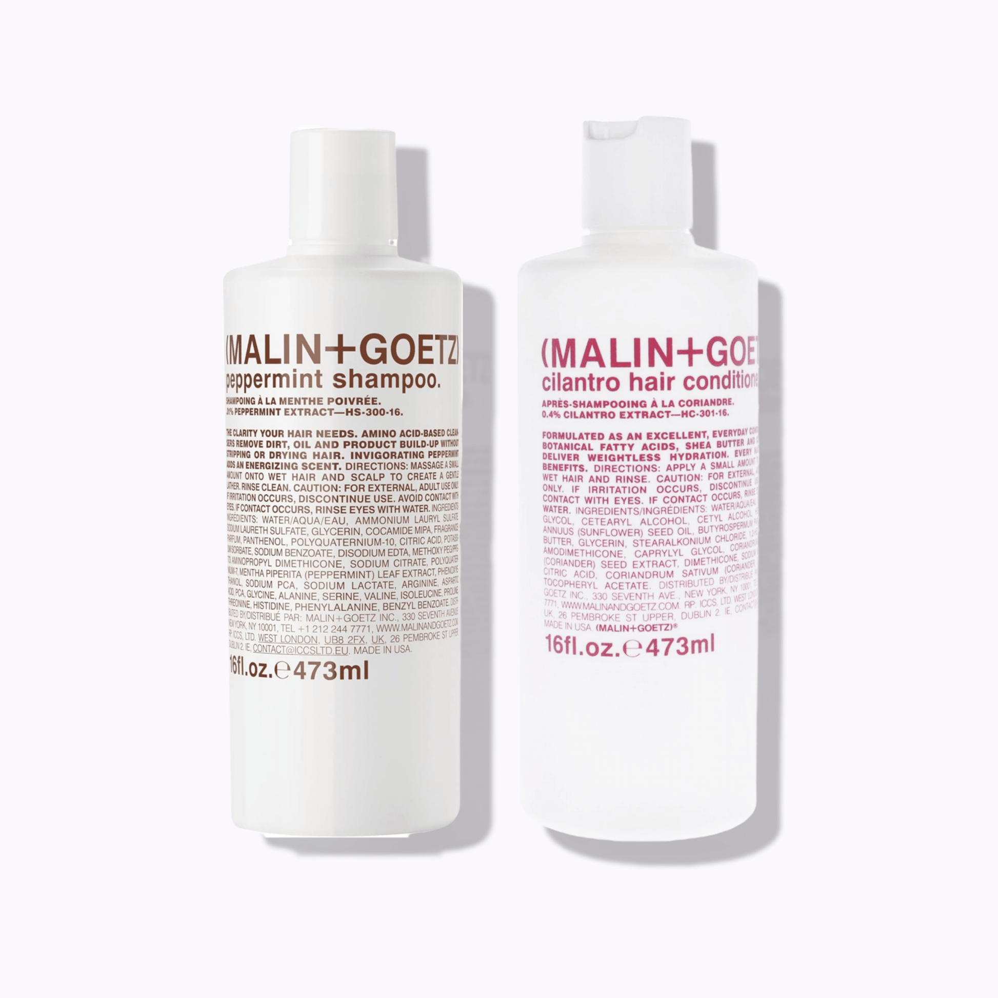 MALIN+GOETZ Shampoo & Conditioner - DermStreet