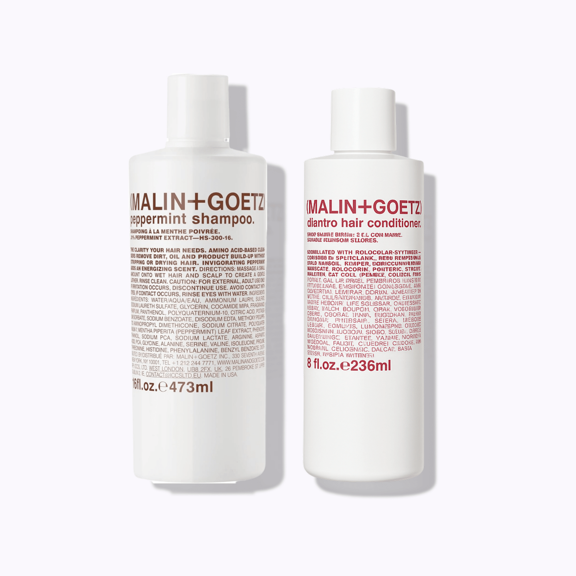 MALIN+GOETZ Shampoo & Conditioner - DermStreet