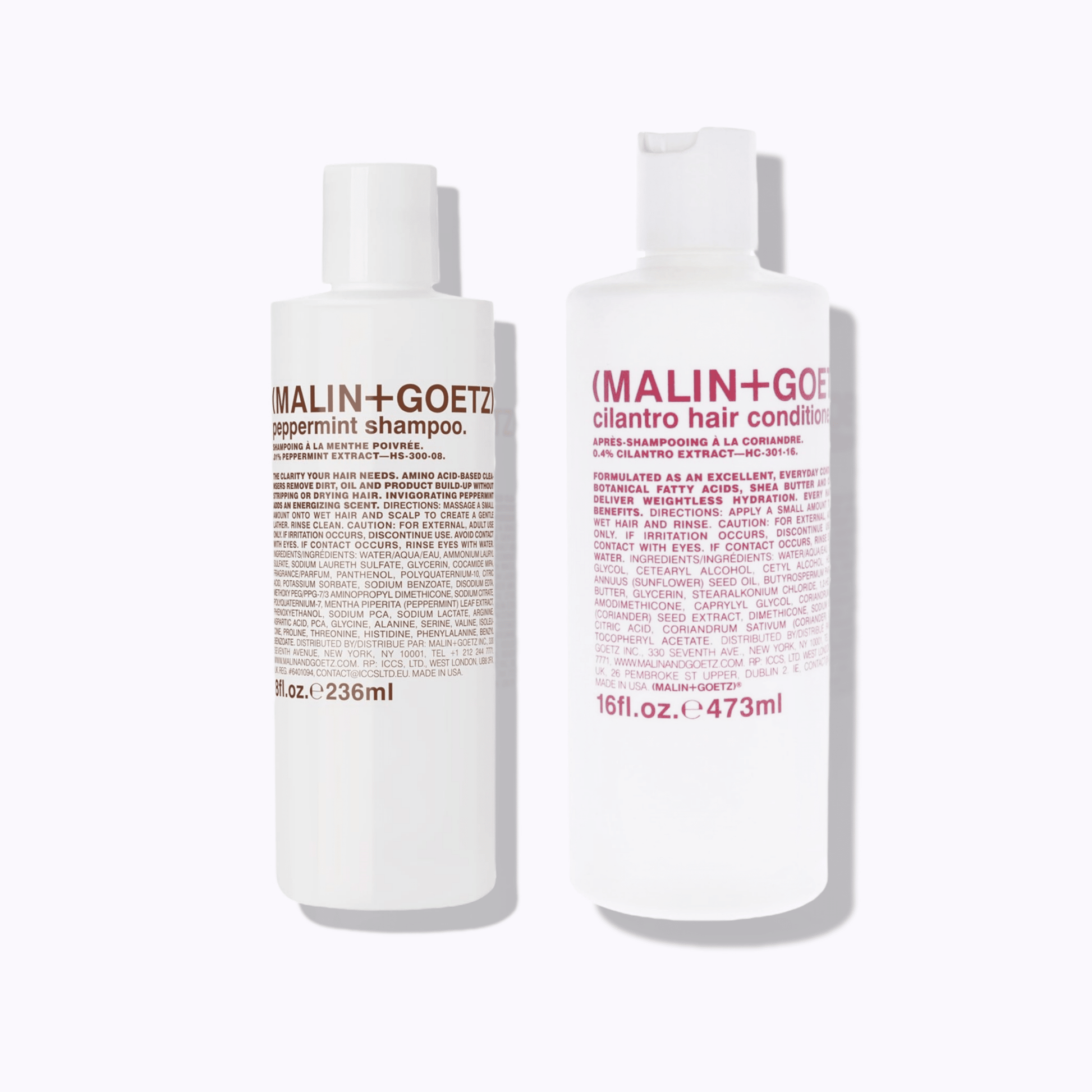 MALIN+GOETZ Shampoo & Conditioner - DermStreet