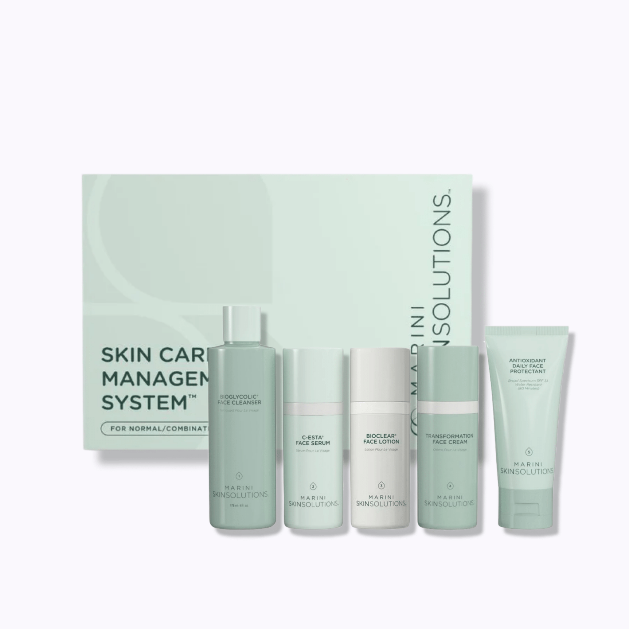 System Normal Marini SkinSolutions Skin Care Management System - Normal/Combination ...