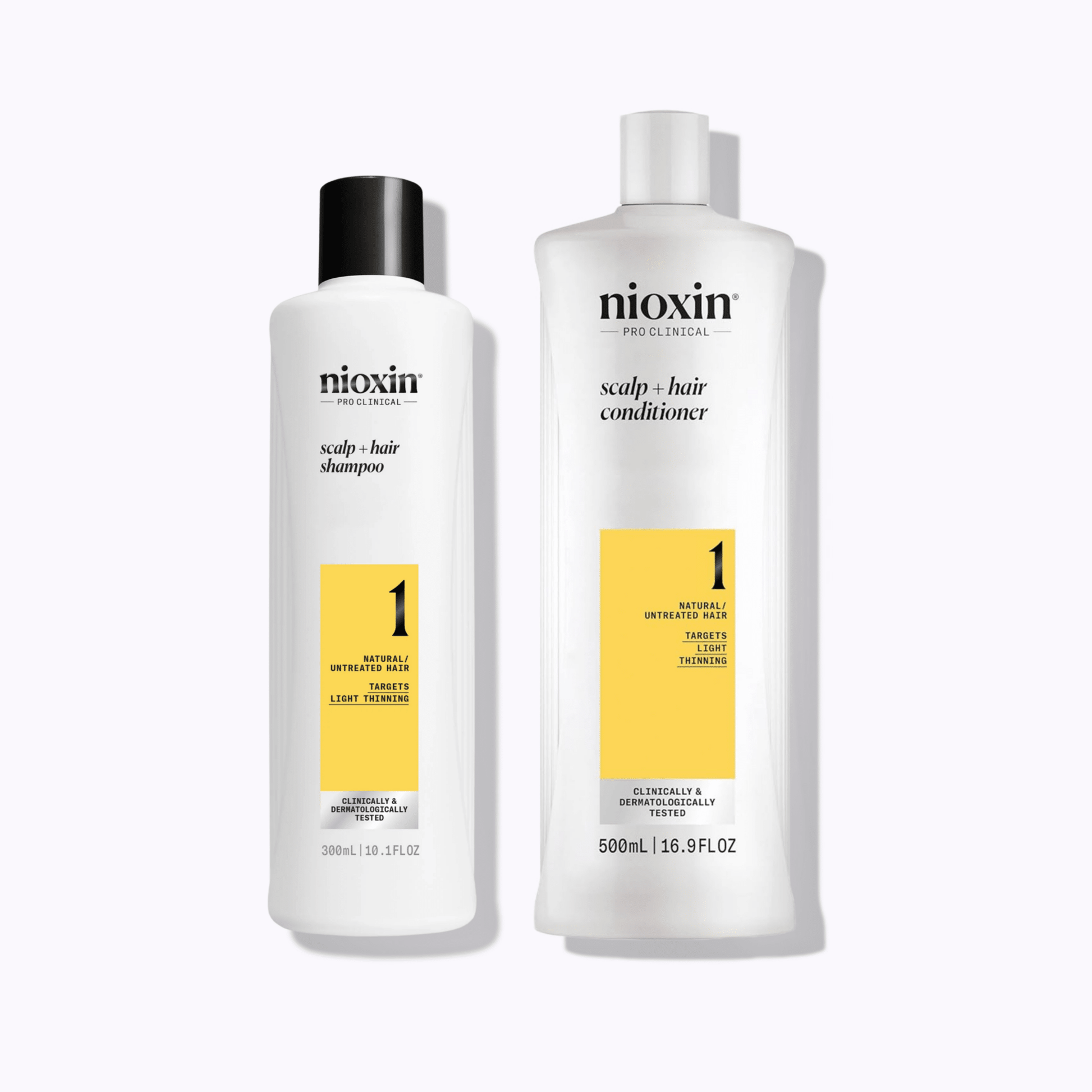 Nioxin System 1 Scalp + Hair Shampoo & Conditioner - DermStreet