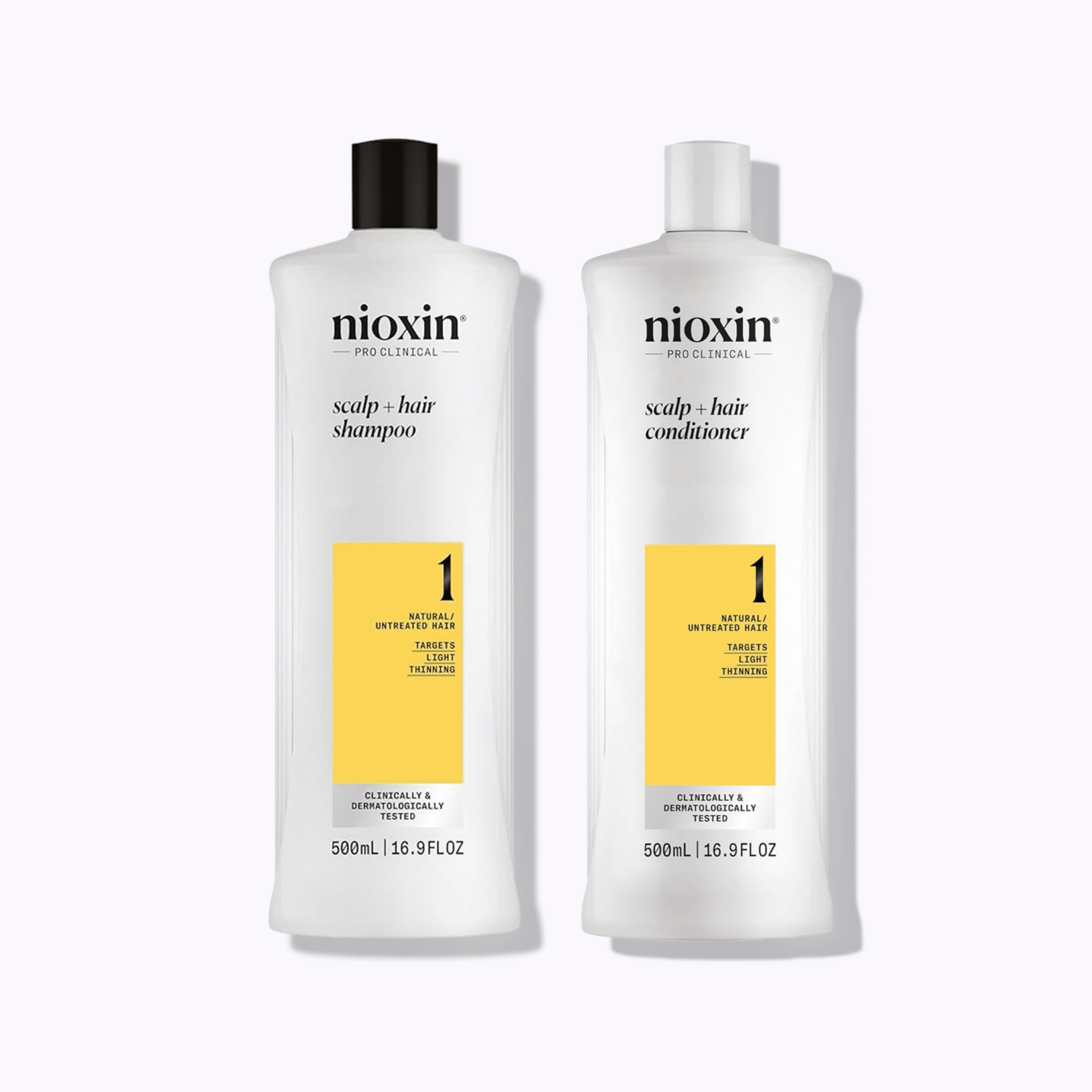 Nioxin System 1 Scalp + Hair Shampoo & Conditioner - DermStreet