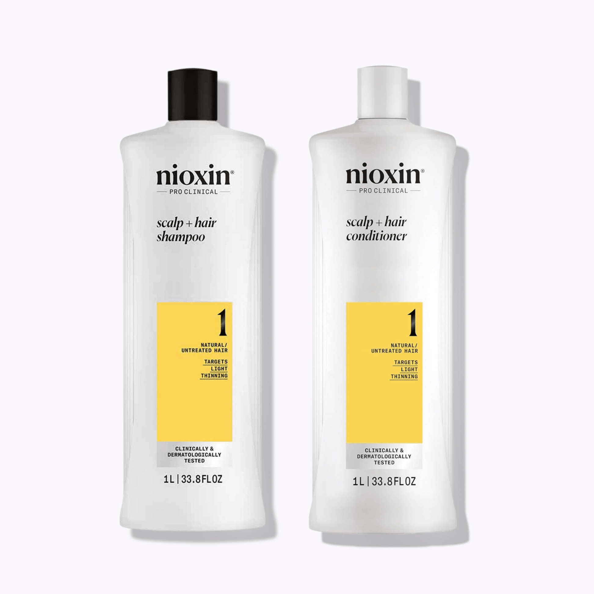 Nioxin System 1 Scalp + Hair Shampoo & Conditioner - DermStreet