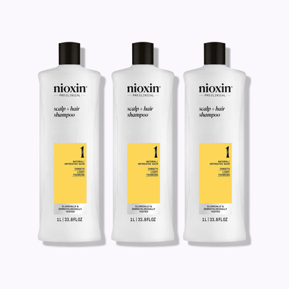 Nioxin System 1 Scalp + Hair Shampoo - DermStreet