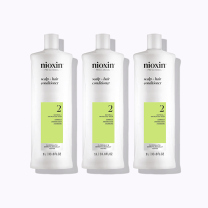Nioxin System 2 Scalp + Hair Conditioner - DermStreet