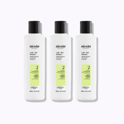 Nioxin System 2 Scalp + Hair Shampoo - DermStreet