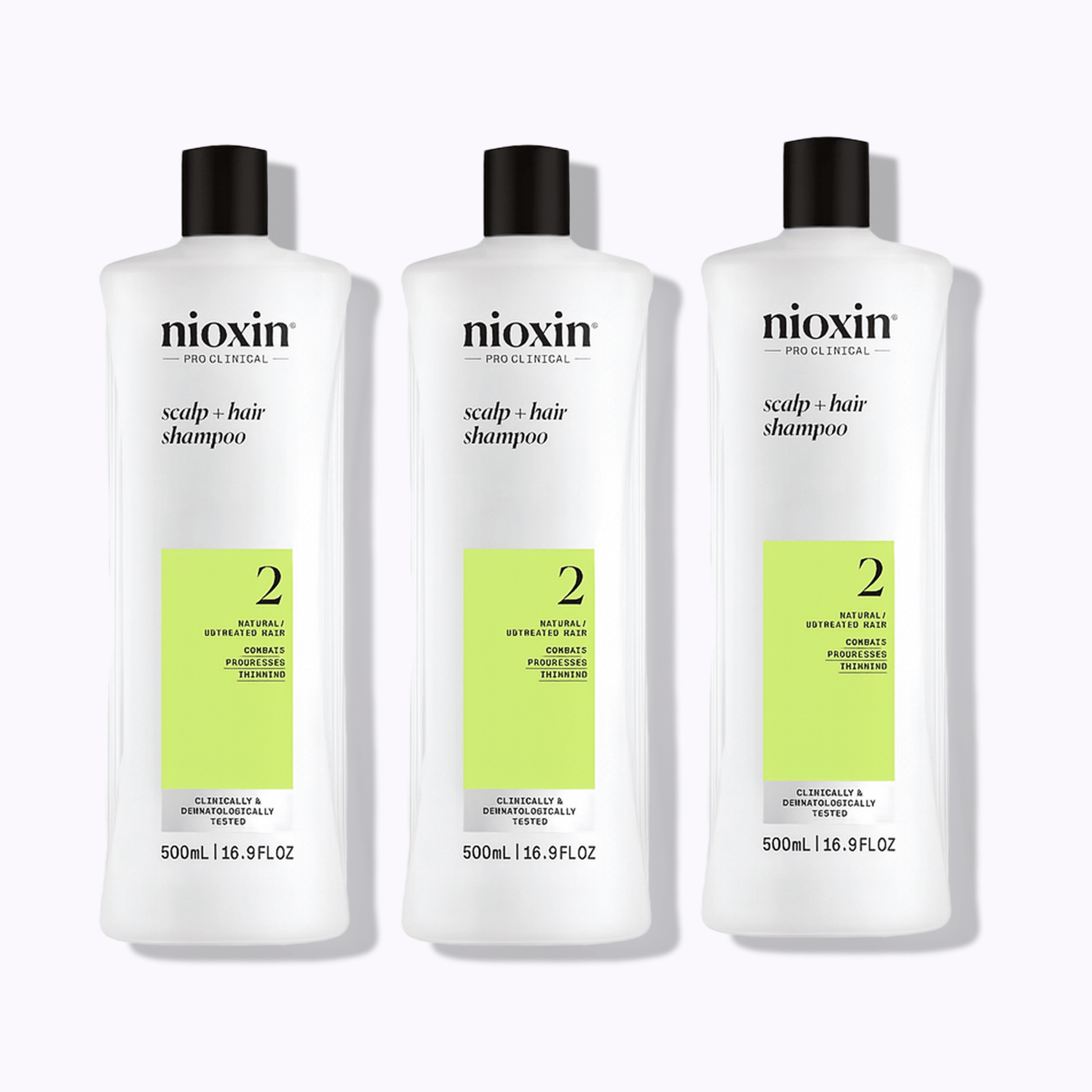 Nioxin System 2 Scalp + Hair Shampoo - DermStreet