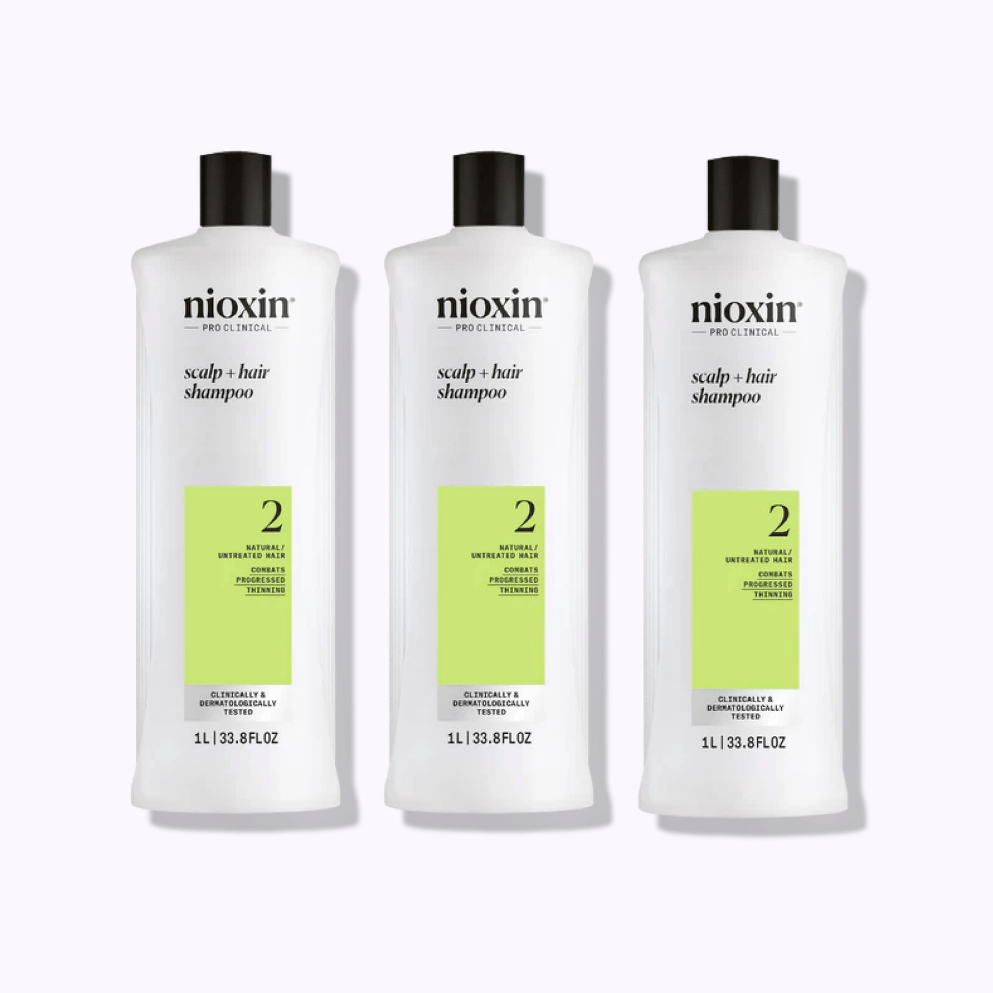 Nioxin System 2 Scalp + Hair Shampoo - DermStreet