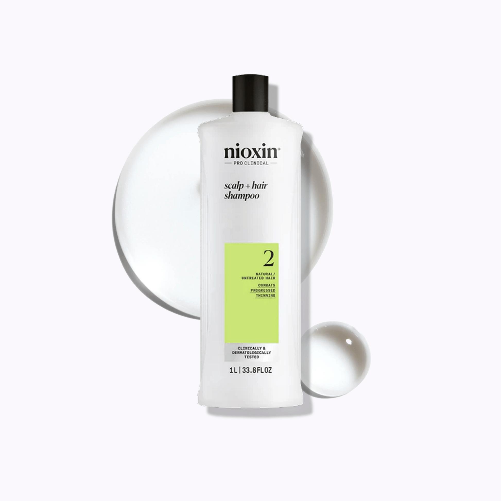 Nioxin System 2 Scalp + Hair Shampoo - DermStreet