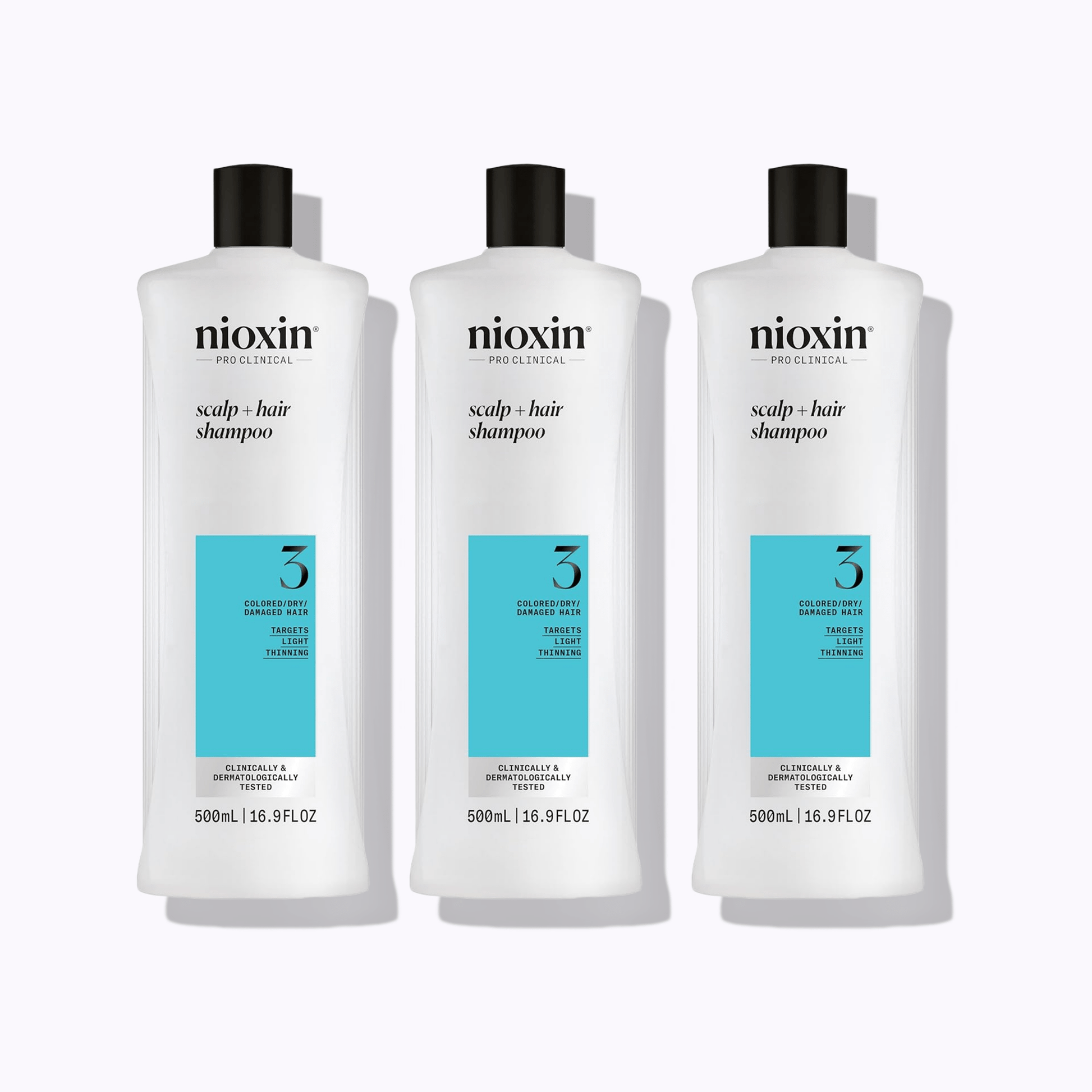 Nioxin System 3 Scalp + Hair Shampoo - DermStreet