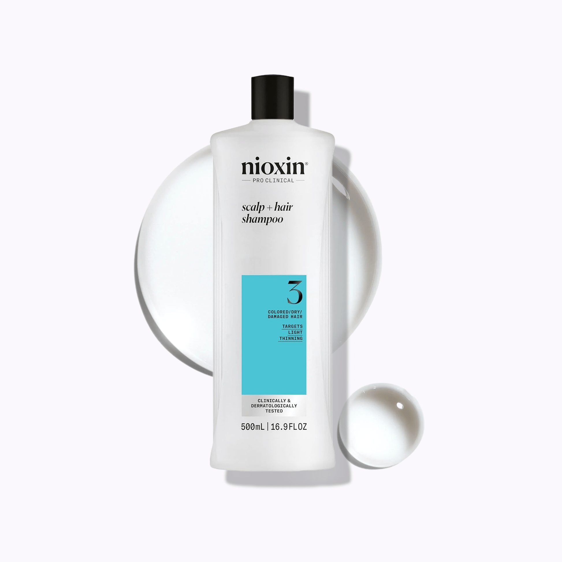 Nioxin System 3 Scalp + Hair Shampoo - DermStreet