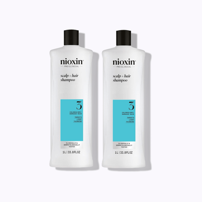 Nioxin System 3 Scalp + Hair Shampoo - DermStreet