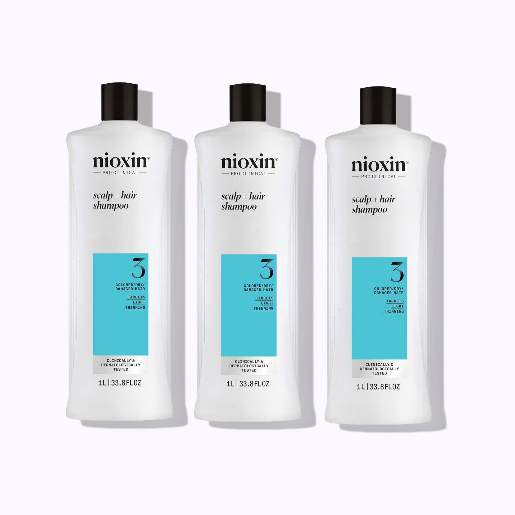 Nioxin System 3 Scalp + Hair Shampoo - DermStreet