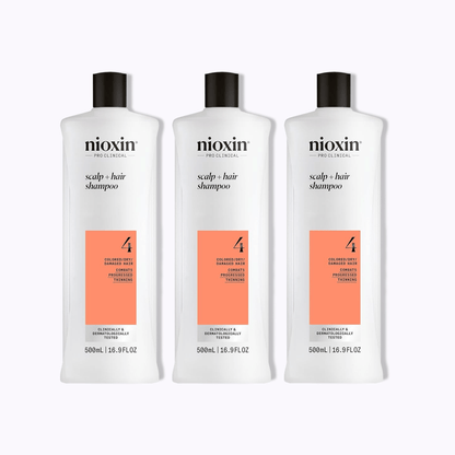Nioxin System 4 Scalp + Hair Shampoo - DermStreet