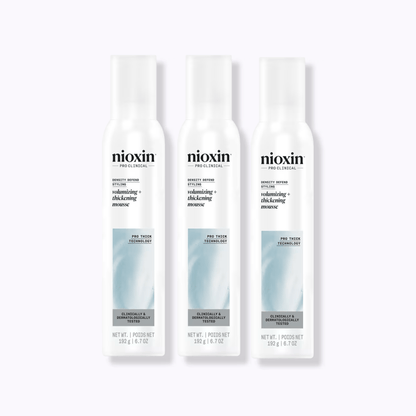 Nioxin Volumizing + Thickening Mousse - DermStreet