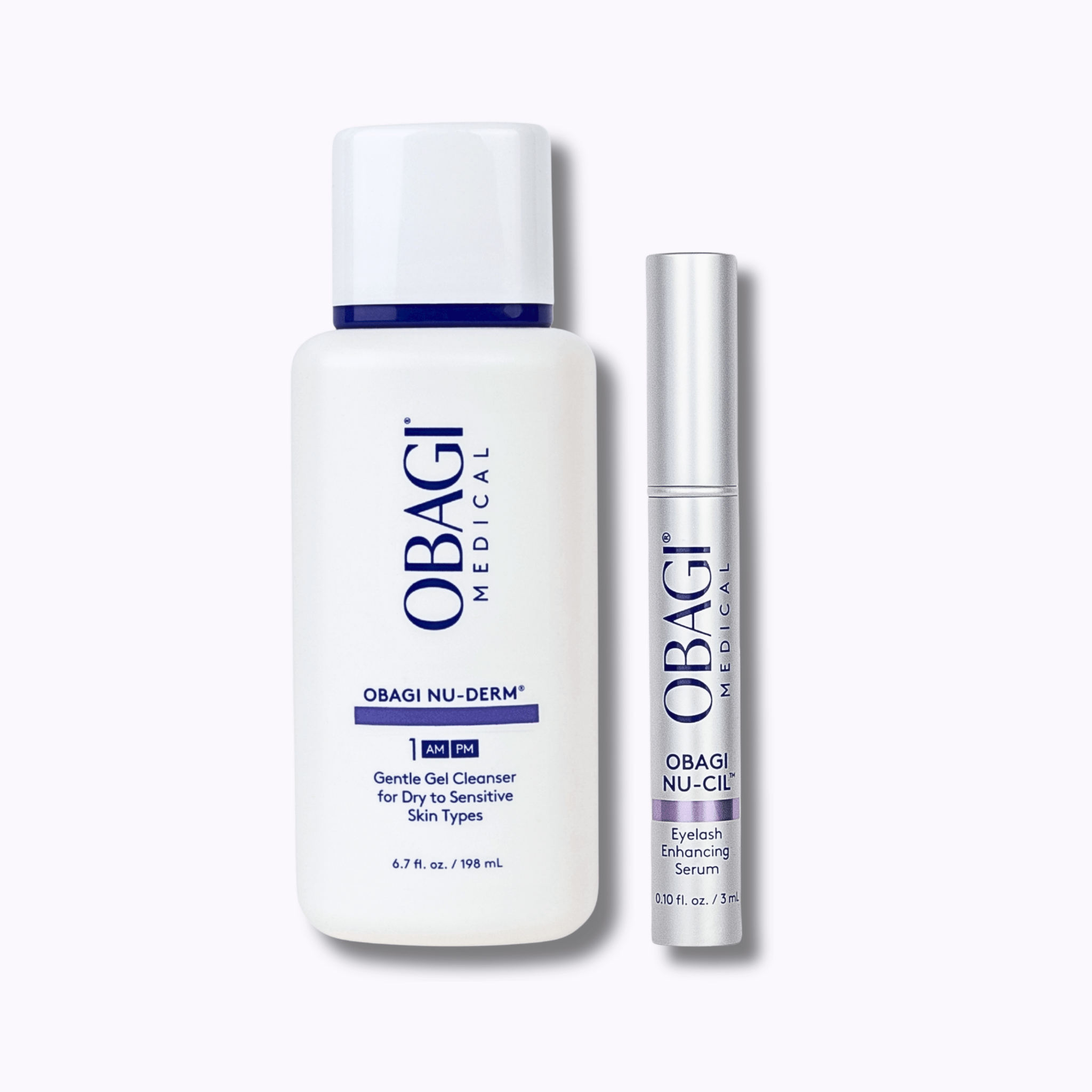 Obagi Gentle Cleanser & Nu - Cil Eyelash Serum - DermStreet