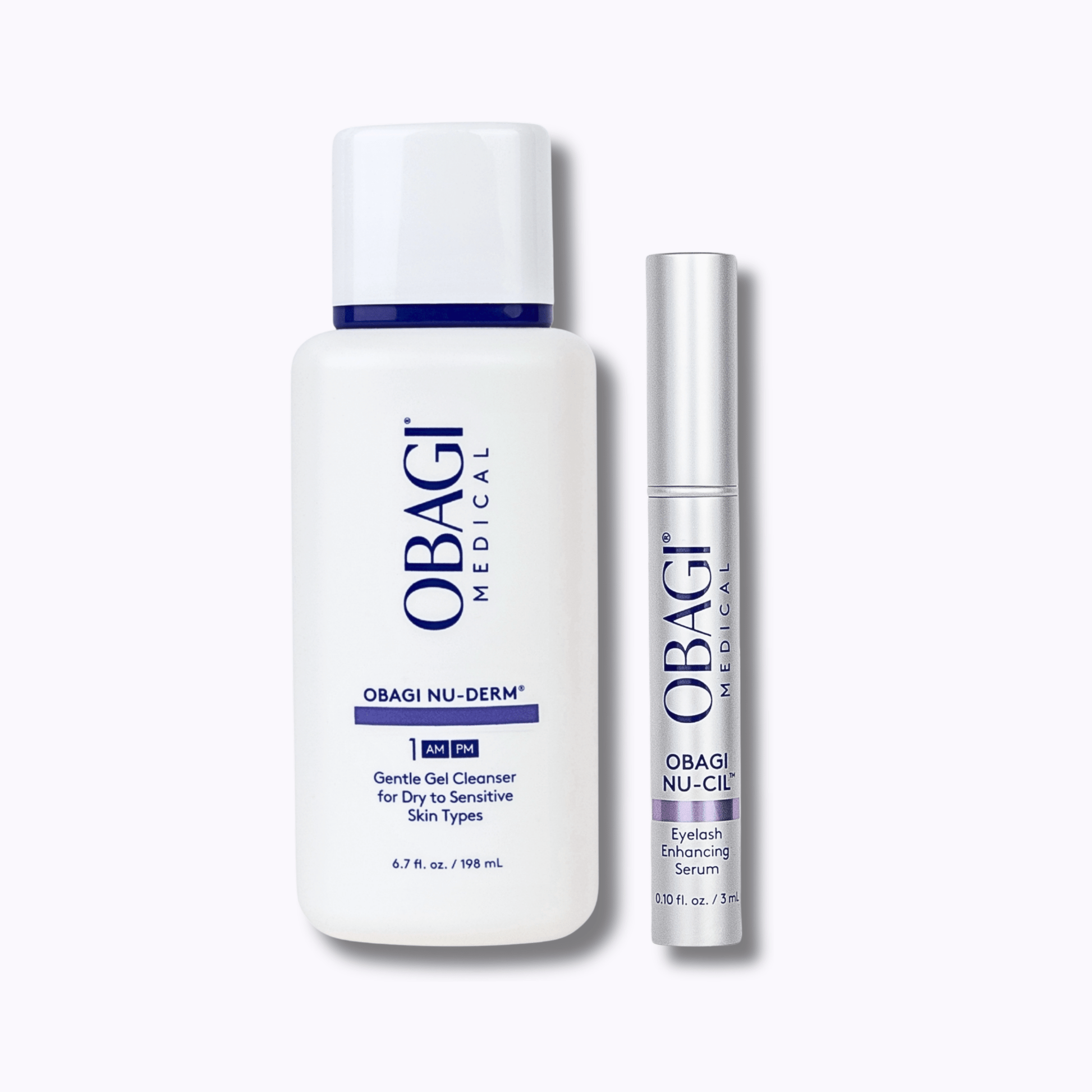 Obagi Gentle Cleanser & Nu - Cil Eyelash Serum - DermStreet