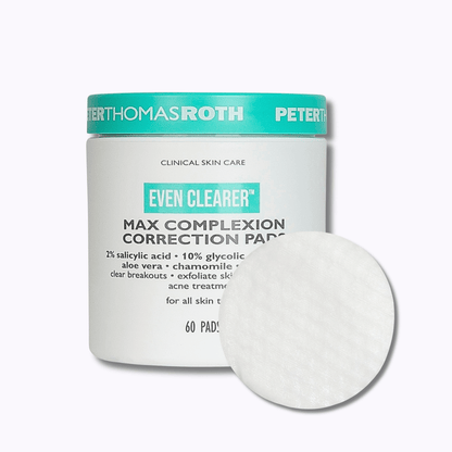 Peter Thomas Roth Even Clearer Max Complexion Correction Pads - DermStreet