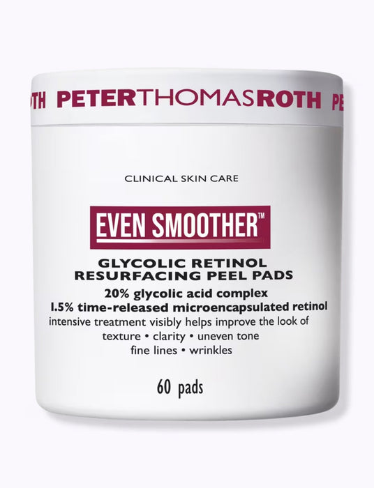 Peter Thomas Roth Even Smoother™ Glycolic Retinol Resurfacing Peel Pads - DermStreet