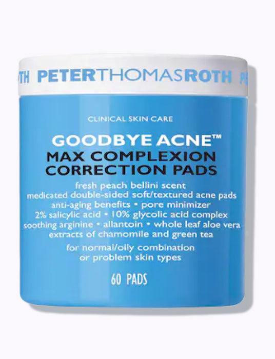 Peter Thomas Roth Goodbye Acne™ Max Complexion Correction Pads - DermStreet