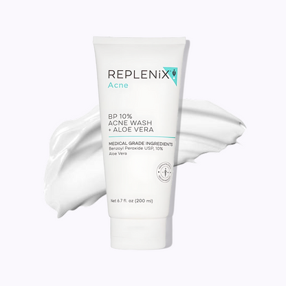 Replenix BP 10% Acne Wash + Aloe Vera