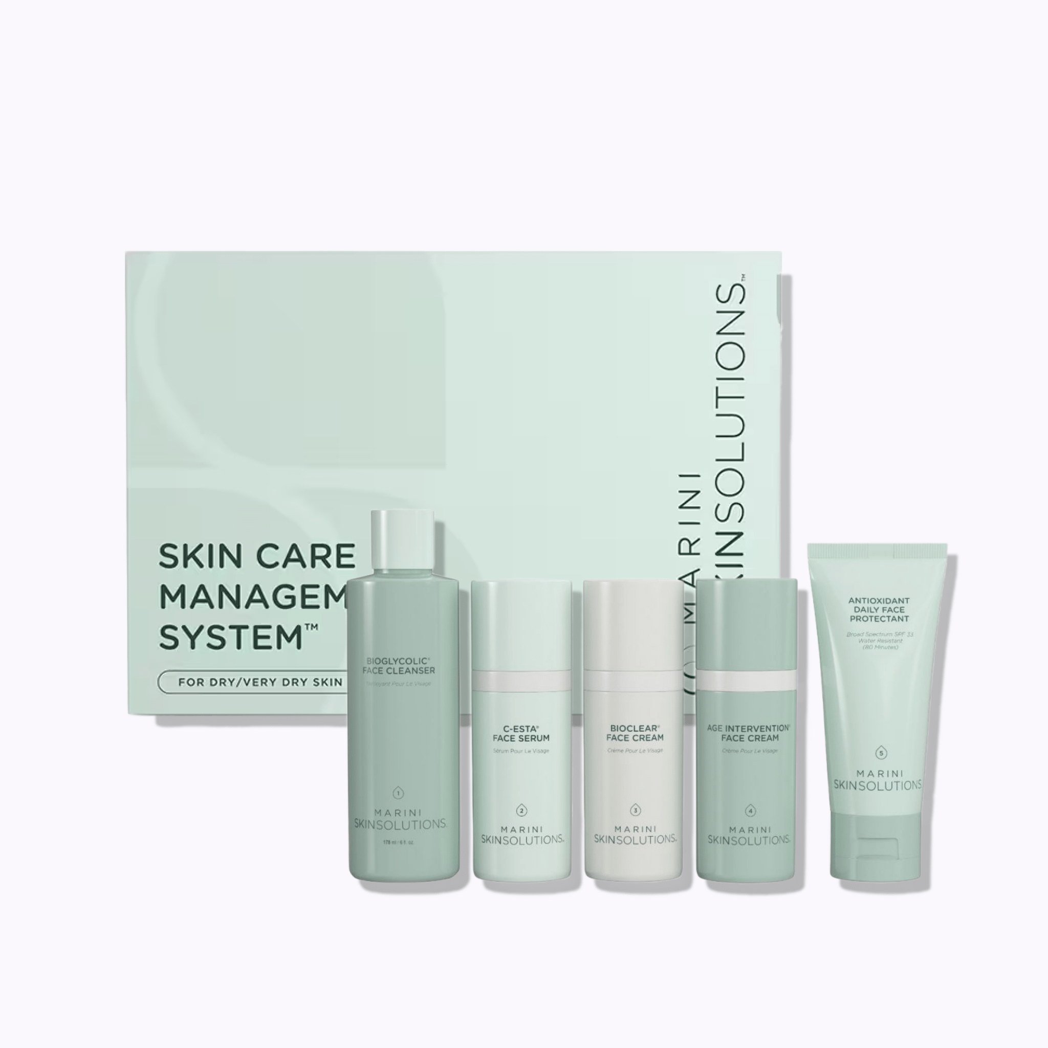 Jan Marini Skin Care Management System - Dry/Very Dry w/ Daily Physical Protectant SPF 33 - DermStreet