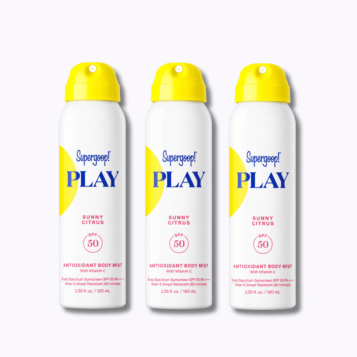 Supergoop! PLAY Antioxidant Body Mist SPF 50 with Vitamin C - DermStreet