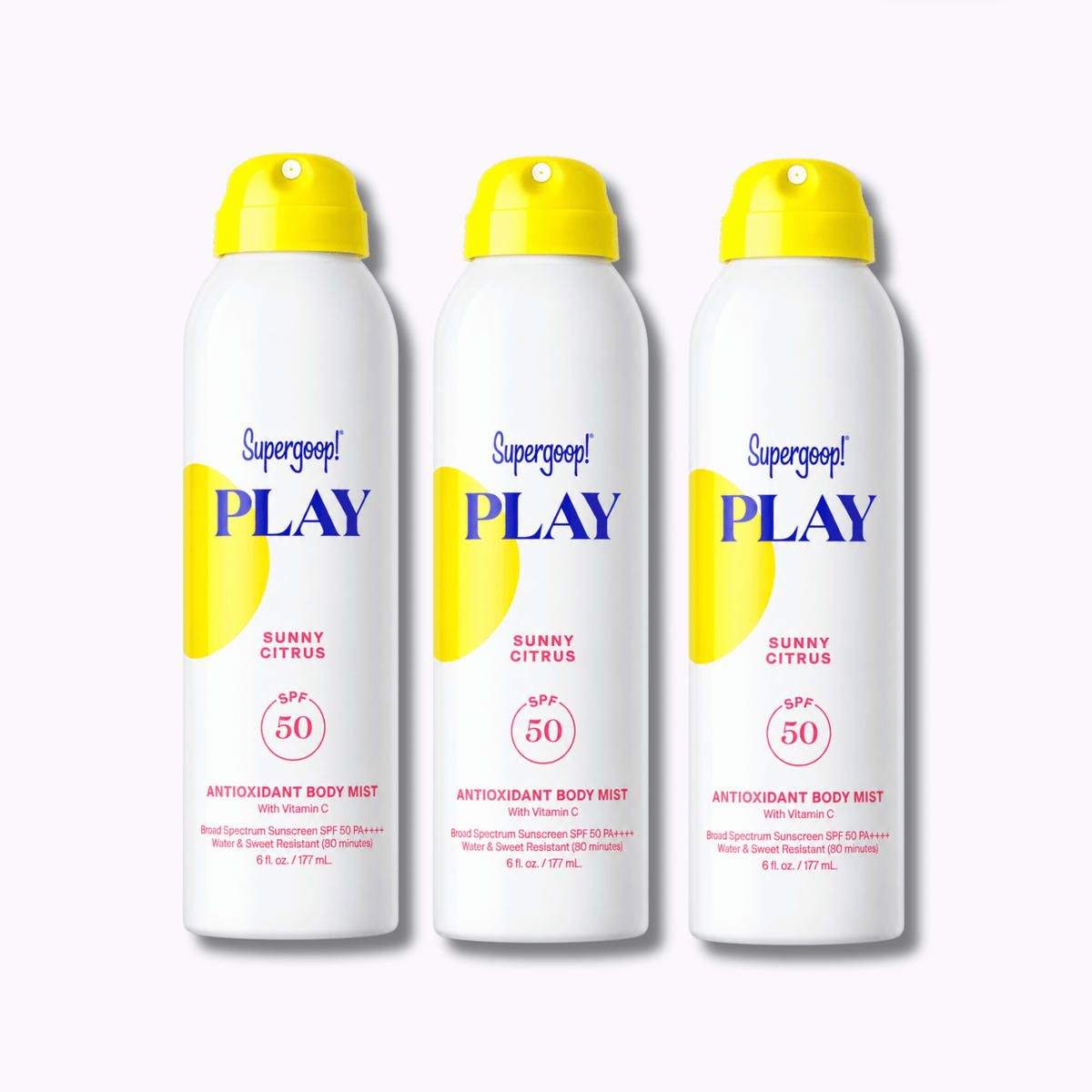 Supergoop! PLAY Antioxidant Body Mist SPF 50 with Vitamin C - DermStreet