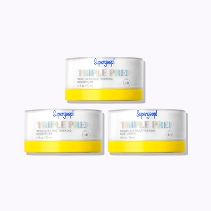 Supergoop! Triple Prep Weightless Multitasking Moisturizer SPF 40 - DermStreet