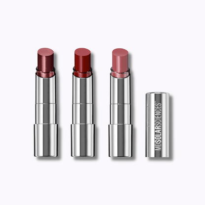MDSolarSciences Hydrating Sheer Lip Balm Trio SPF 30 The Vivids (Spice, Ruby, Blush) - DermStreet
