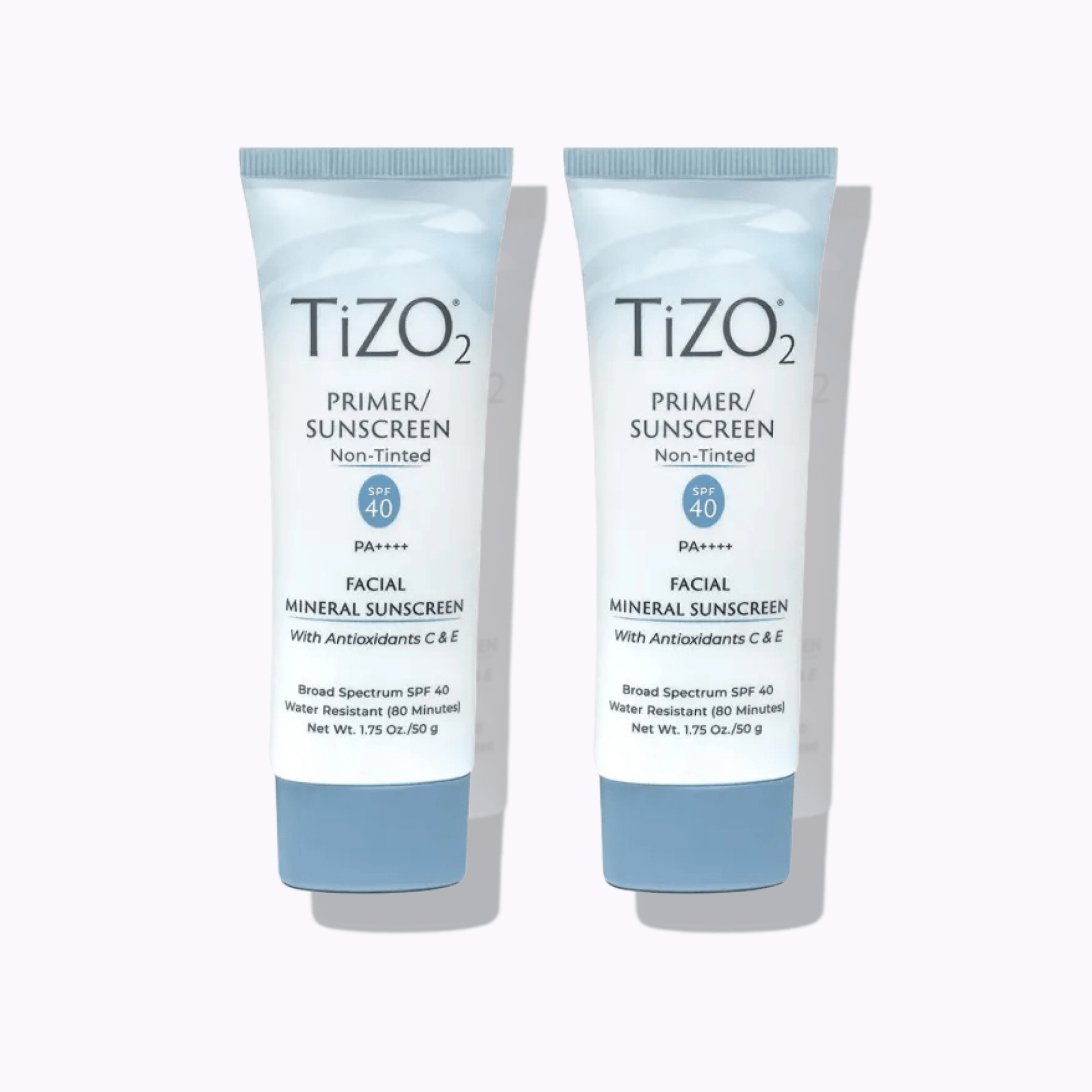 TiZO 2 Facial Mineral Sunscreen and Primer Non - Tinted SPF40 - DermStreet