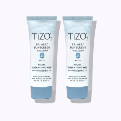 TiZO 2 Facial Mineral Sunscreen and Primer Non - Tinted SPF40 - DermStreet