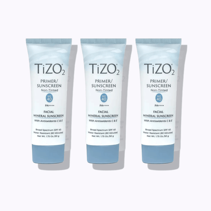 TiZO 2 Facial Mineral Sunscreen and Primer Non - Tinted SPF40 - DermStreet