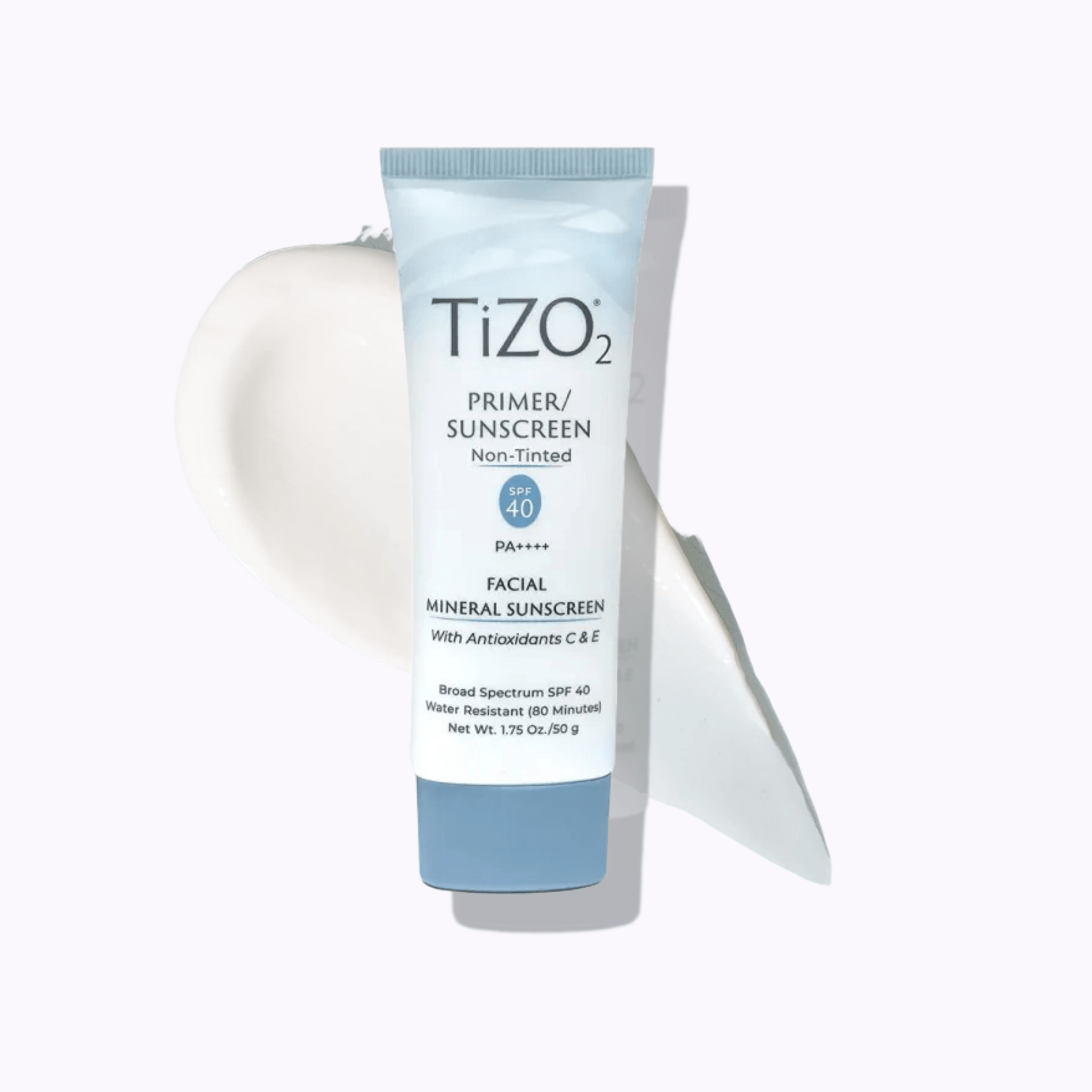 TiZO 2 Facial Mineral Sunscreen and Primer Non - Tinted SPF40 - DermStreet