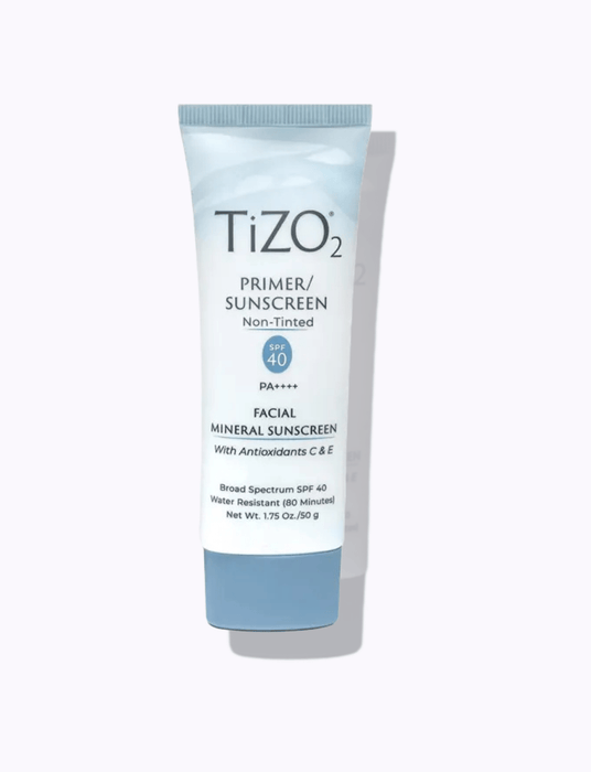 TiZO 2 Facial Mineral Sunscreen and Primer Non - Tinted SPF40 - DermStreet