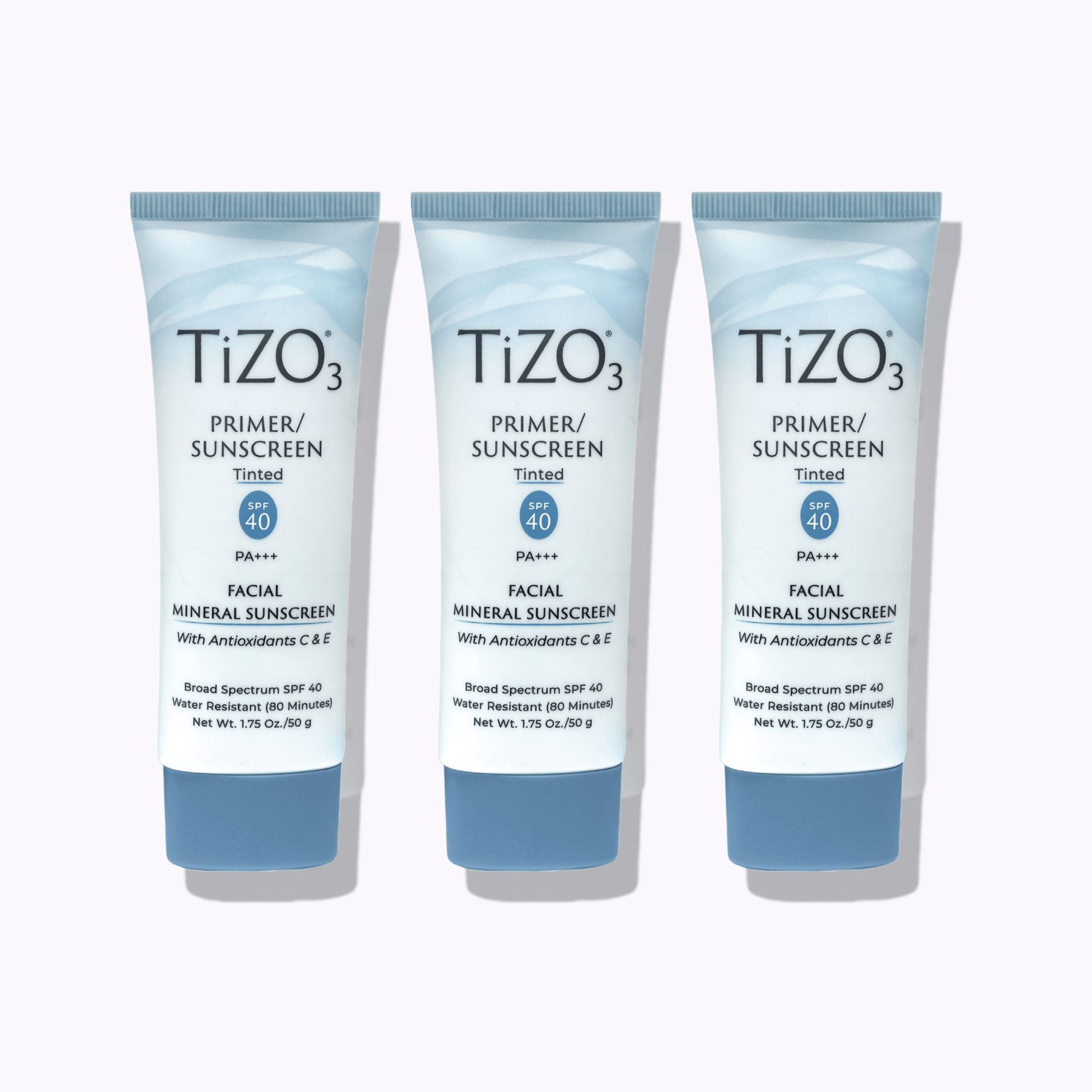 TiZO 3 Facial Mineral Sunscreen and Primer Tinted SPF40 - DermStreet