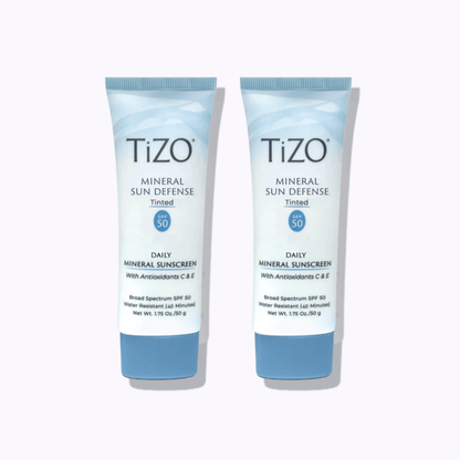TiZO Mineral Sun Defense Tinted SPF 50 - DermStreet