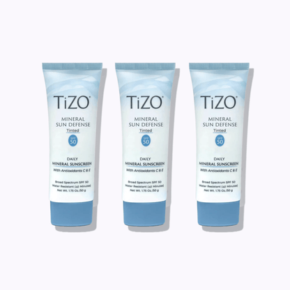 TiZO Mineral Sun Defense Tinted SPF 50 - DermStreet