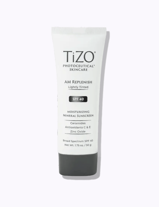 TiZO Photoceutical AM Replenish Lightly Tinted SPF 40 - DermStreet