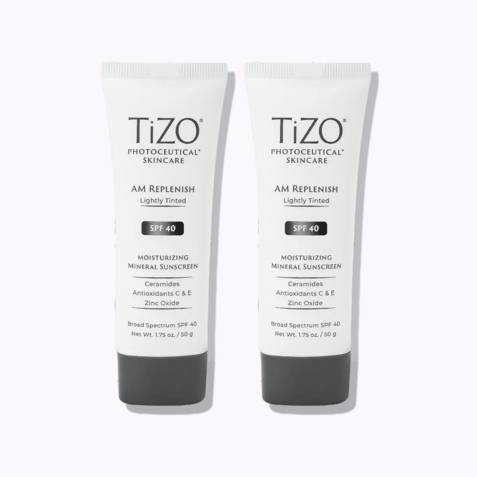 TiZO Photoceutical AM Replenish Lightly Tinted SPF 40 - DermStreet