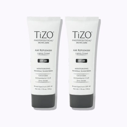 TiZO Photoceutical AM Replenish Lightly Tinted SPF 40 - DermStreet