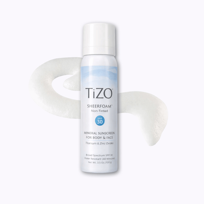TiZO SheerFoam Non - Tinted SPF 30 - DermStreet