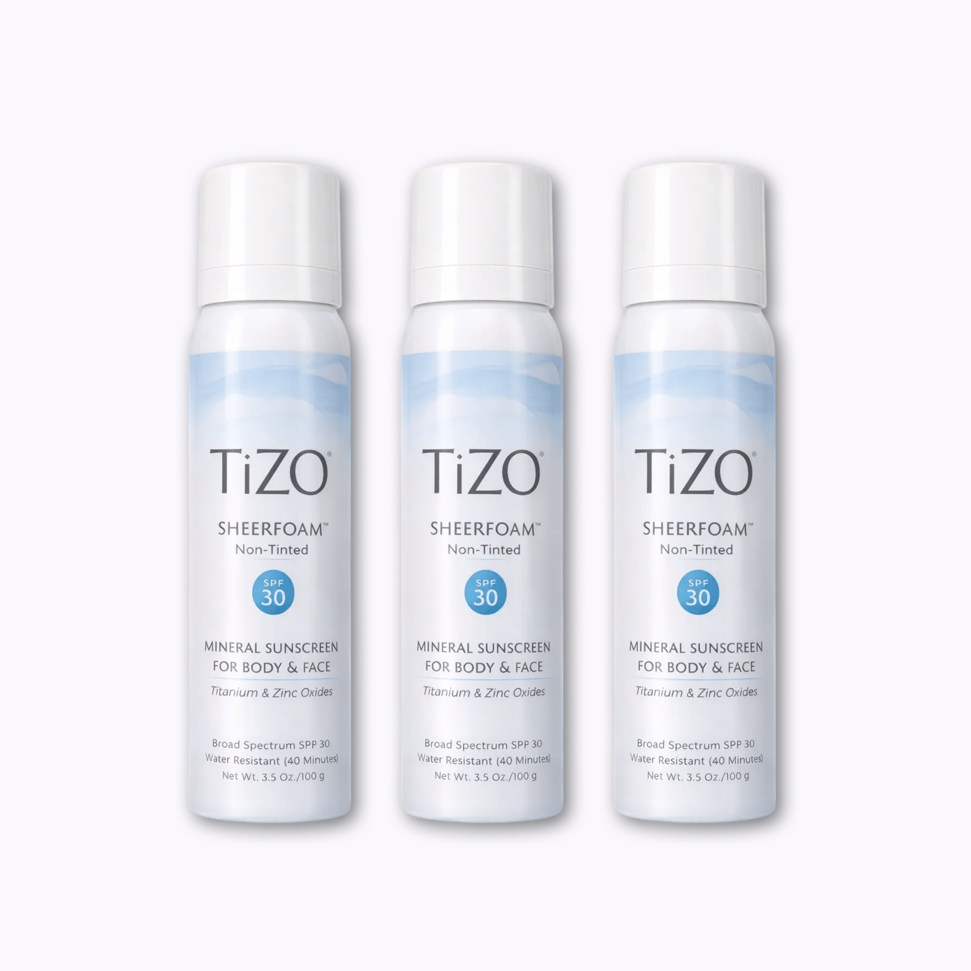 TiZO SheerFoam Non - Tinted SPF 30 - DermStreet