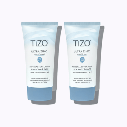 TiZO Ultra Zinc Mineral Sunscreen For Body & Face SPF 40 - Non - Tinted - DermStreet
