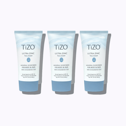 TiZO Ultra Zinc Mineral Sunscreen For Body & Face SPF 40 - Non - Tinted - DermStreet